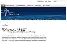 Tablet Screenshot of mastrsm.org